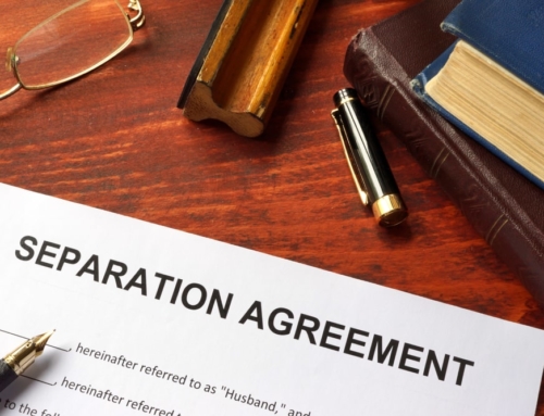 What are separation agreements?